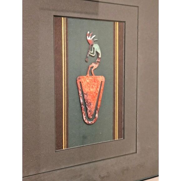 3/$30 Legend of the Kokopelli Handmade Framed Artwork - Picture 3 of 8